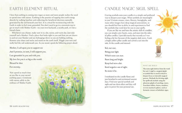 Book of Witchy Wellbeing by Cerridwen Greenleaf