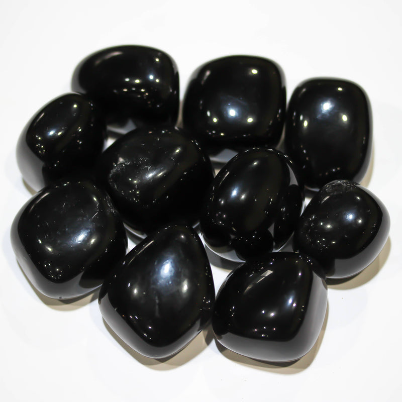 Black Obsidian Tumbled
