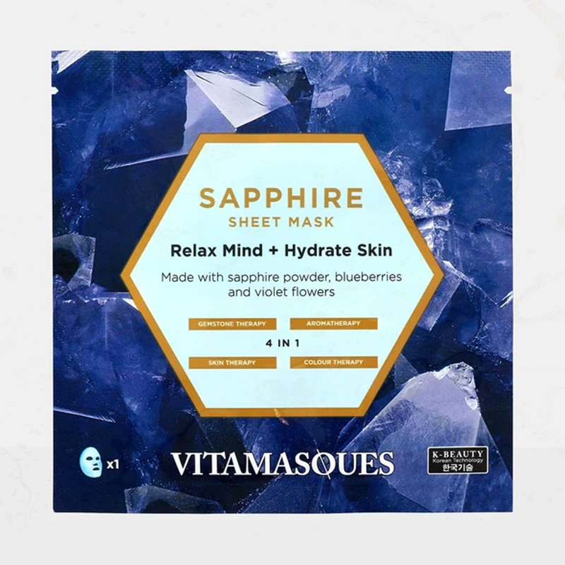 Sapphire Face Sheet Mask