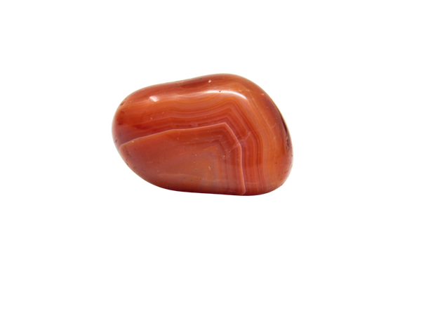 Banded Carnelian Tumbled