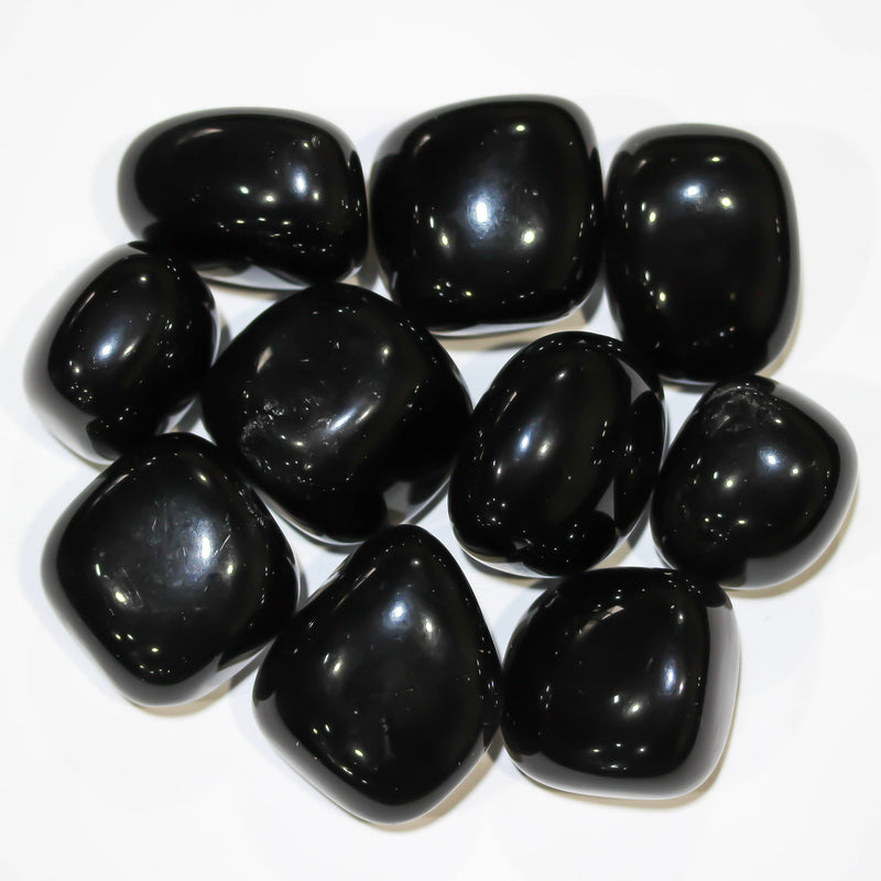 Black Obsidian Tumbled