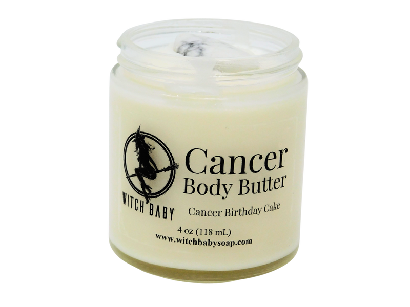 Cancer Birthday Cake Body Butter