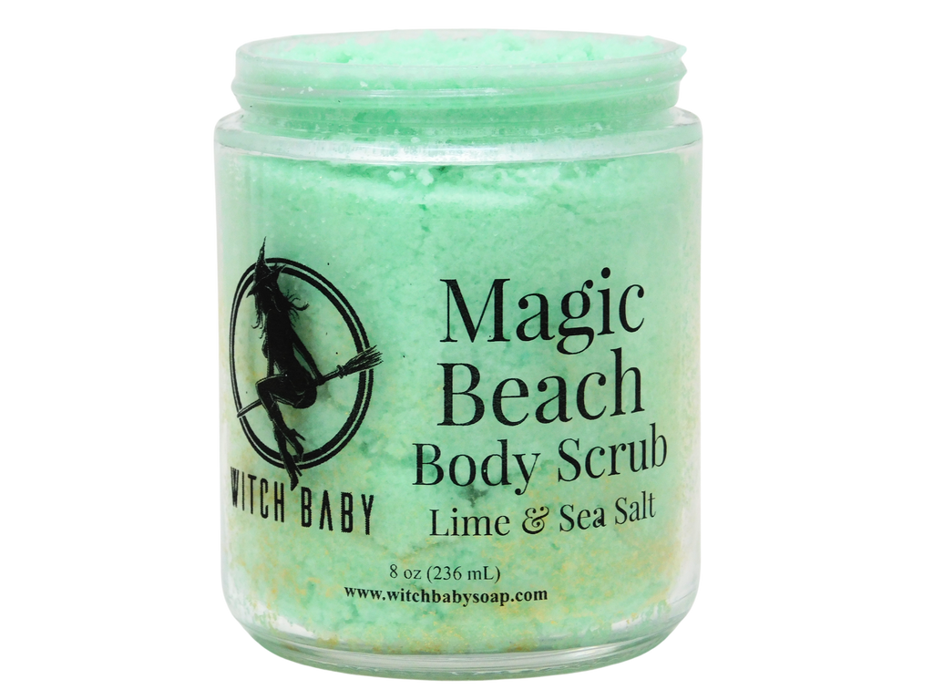 Magic Beach Ultra Rich Shimmer Scrub – Witch Baby Soap