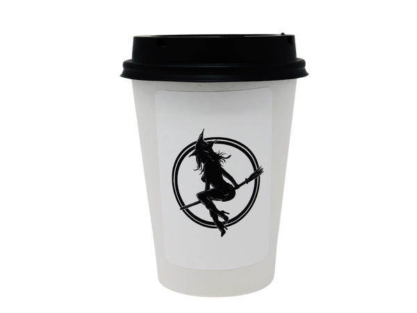 coffee cup packaging of nocturnal bath bomb