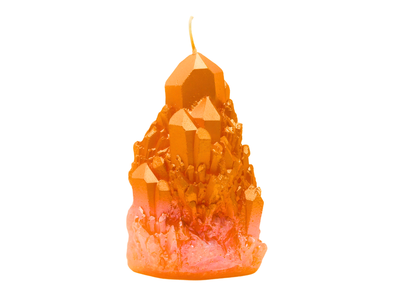 Abundance Quartz Crystal Candle
