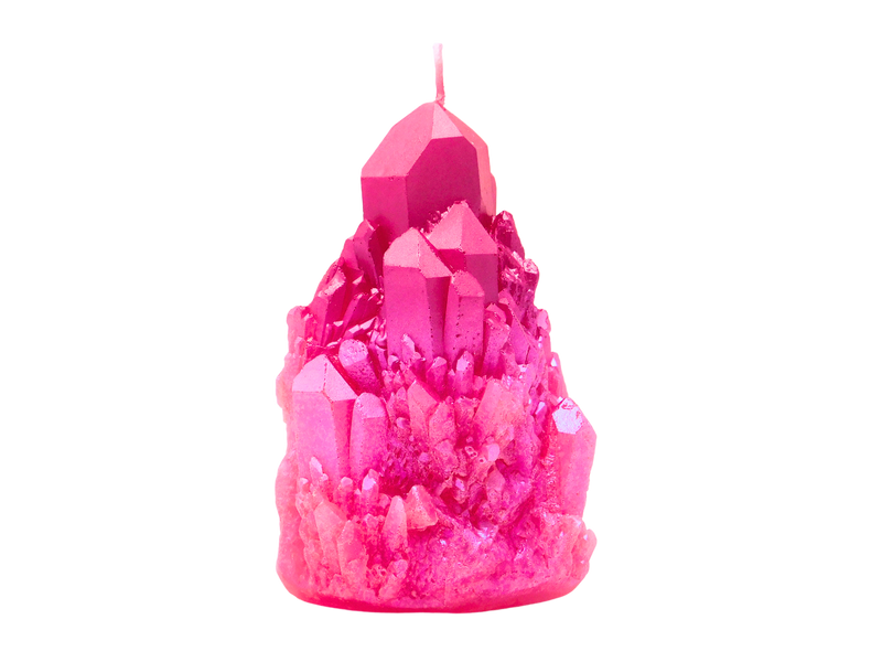 Abundance Quartz Crystal Candle