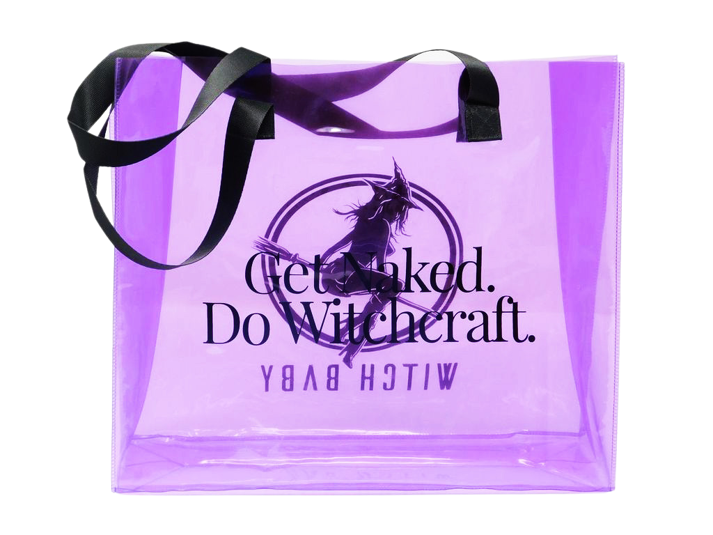 Translucent Witch Baby Tote Bag Witch Baby Soap
